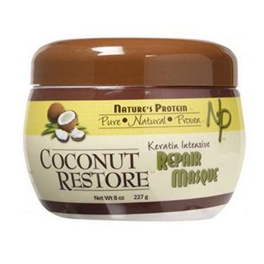 Coconut Restore Keratin Intensive Repair Masque – 8 oz - ANNS BEAUTY SUPPLY